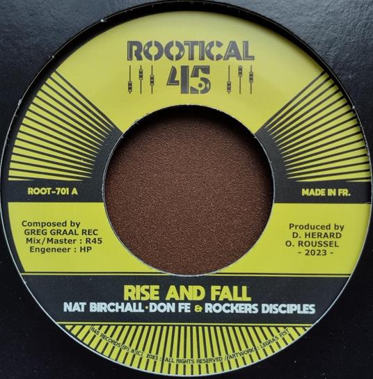 Rise And Fall - Vinile LP di Nat Birchall