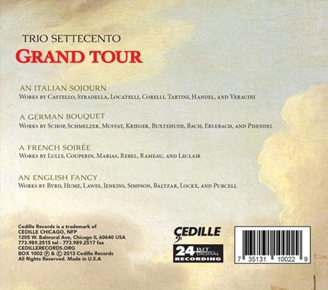 Grand Tour - An Italian Sojourn, a German Bouquet, a French Soirée, ... - CD Audio - 2