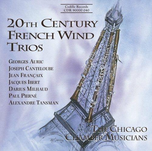 20th Century French Wind Trios - CD Audio