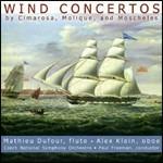 Concerto per Due Flauti in Sol Maggiore - CD Audio di Domenico Cimarosa,Mathieu Dufour