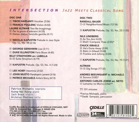 Intersection - CD Audio di Patrice Michaels - 2