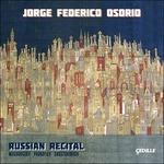 Musica e pianoforte - CD Audio di Modest Mussorgsky,Sergei Prokofiev,Dmitri Shostakovich,Jorge Federico Osorio