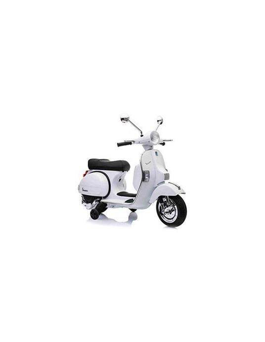 Vespa elettrica PX150 bianca 12V