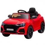 Auto Elettrica Per Bambini Audi Rs Q8 Rossa 12V Con R/C, Ing. Mp3 E Usb, Sedile In Pelle, Led