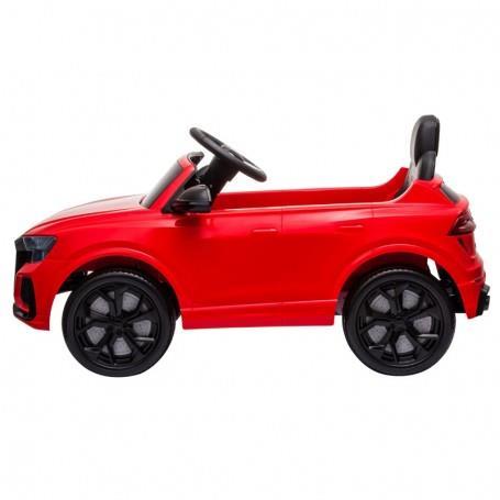 Auto Elettrica Per Bambini Audi Rs Q8 Rossa 12V Con R/C, Ing. Mp3 E Usb, Sedile In Pelle, Led - 2