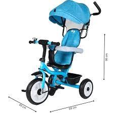 LAMAS TOYS - Triciclo con Parasole Blu - 23753