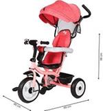 LAMAS TOYS - Triciclo con Parasole Rosa - 23754