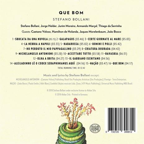 Que Bom (Digipack) - CD Audio di Stefano Bollani - 2
