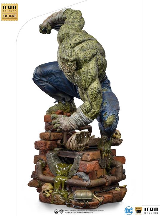 Dc Comics Bds Art Scale Statua 1/10 Killer Croc Event Esclusiva 31 Cm Iron Studios