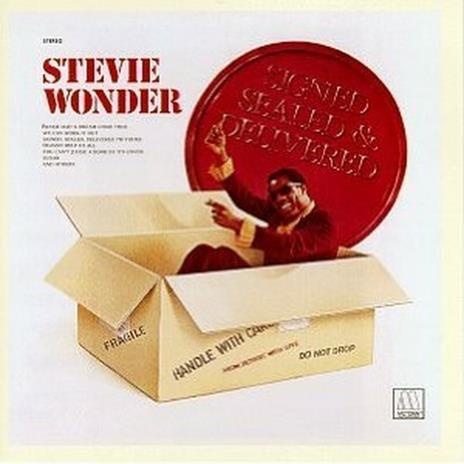 Signed, Sealed and Deliver - CD Audio di Stevie Wonder