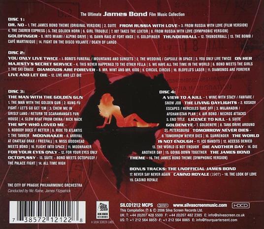 The Ultimate James Bond Film Music Collection (Colonna sonora) - CD Audio - 2