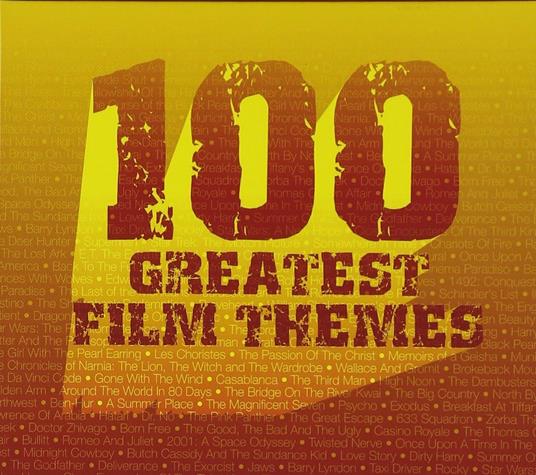 100 Greatest Film Themes (Colonna sonora) - CD Audio
