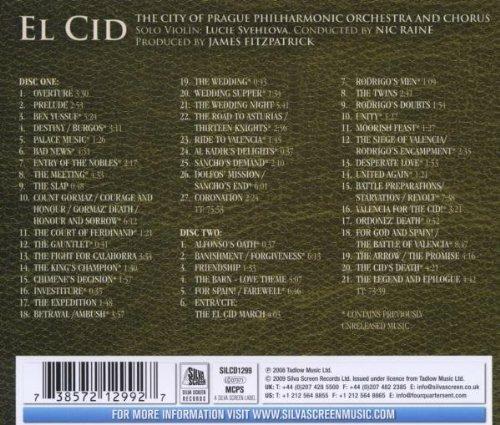 El Cid (Colonna sonora) - CD Audio di Miklos Rozsa,City of Prague Philharmonic Orchestra - 2