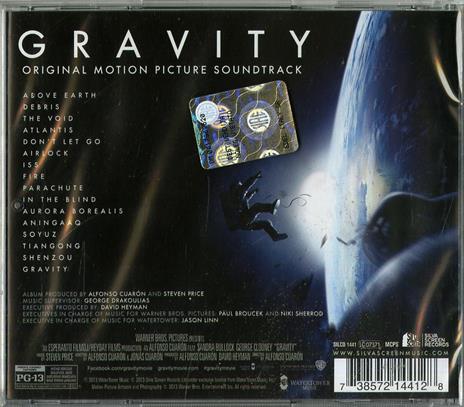 Gravity (Colonna sonora) - CD Audio di Steven Price - 2