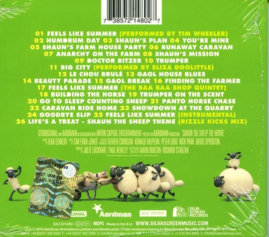 Shaun the Sheep Movie (Colonna sonora) - CD Audio di Ilan Eshkeri - 2