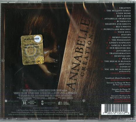 Annabelle Creation (Colonna sonora) - CD Audio di Benjamin Wallfisch - 2