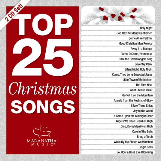 Top 25 Christmas Songs (2 CD) - CD Audio
