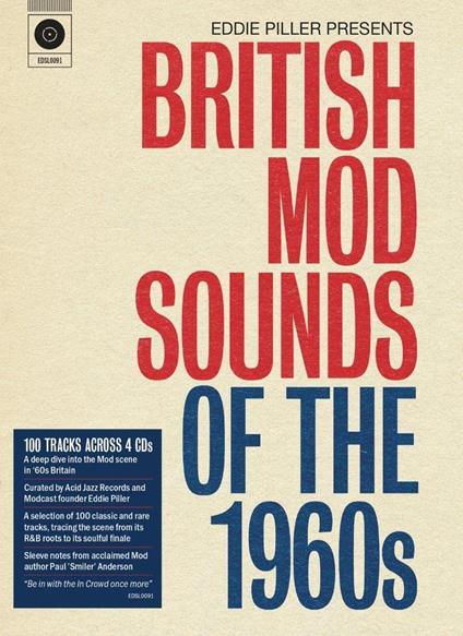 Eddie Piller presents British Mod Sounds Of The 1960s - CD Audio