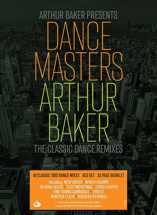 Arthur Baker Presents Dance Masters (Box 4 Cd) - CD Audio
