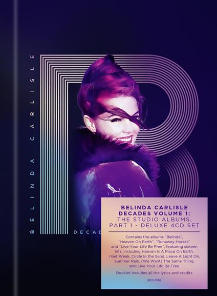 Decades Volume 1. The Studio Albums Part 1 - CD Audio di Belinda Carlisle