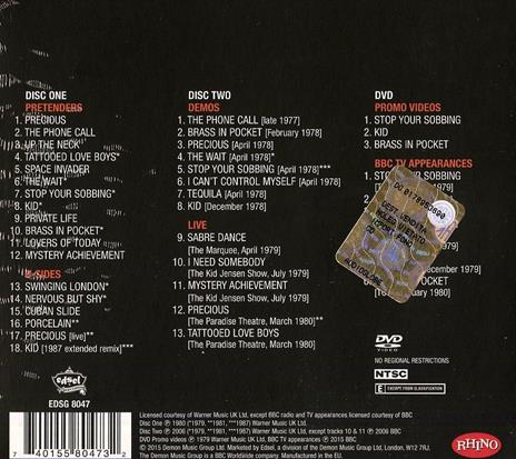 Pretenders vol.1 - CD Audio + DVD di Pretenders - 2