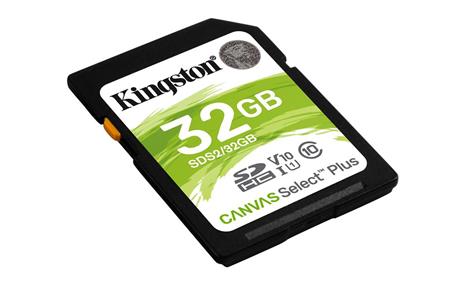 Kingston Technology Canvas Select Plus memoria flash 32 GB SDHC Classe 10 UHS-I - 2