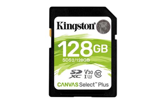 Kingston Technology Canvas Select Plus memoria flash 128 GB SDXC Classe 10 UHS-I