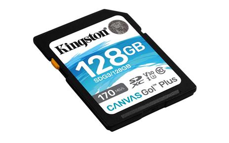 Kingston Technology Canvas Go! Plus memoria flash 128 GB SD Classe 10 UHS-I - 2
