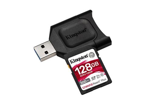 Kingston Technology Canvas React Plus memoria flash 128 GB SD Classe 10 UHS-II - 2