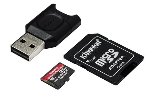 Kingston Technology Canvas React Plus memoria flash 128 GB MicroSD Classe 10 UHS-II - 2