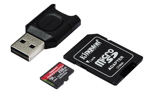 Kingston Technology Canvas React Plus memoria flash 256 GB MicroSD Classe 10 UHS-II - 2