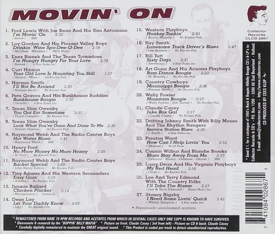 Movin' On - CD Audio - 2