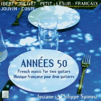 Musica francese per 2 chitarre - CD Audio di Jacques Ibert