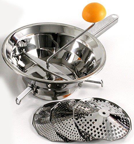 Cook Case By Omac Emanuel 3 Passatutto In Acciaio Inox Diametro 24 Cm