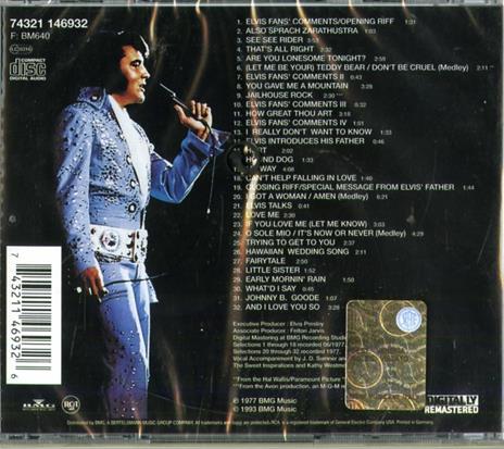 Elvis in Concert - CD Audio di Elvis Presley - 2