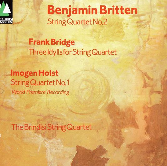 Quartetto per archi n.2 op 36 (1945) in DO - CD Audio di Benjamin Britten