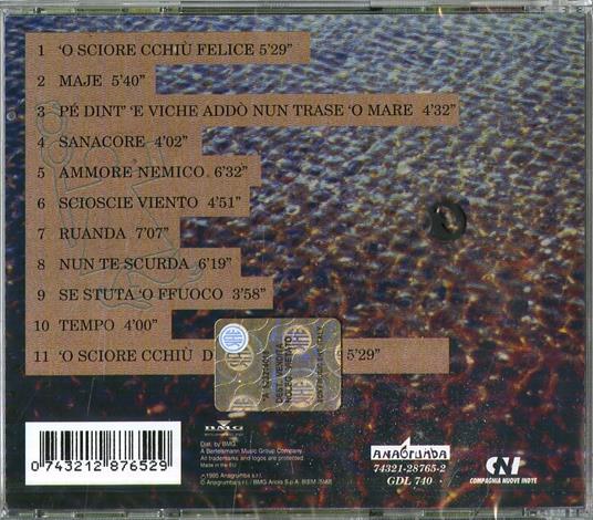 Sanacore - CD Audio di Almamegretta - 2