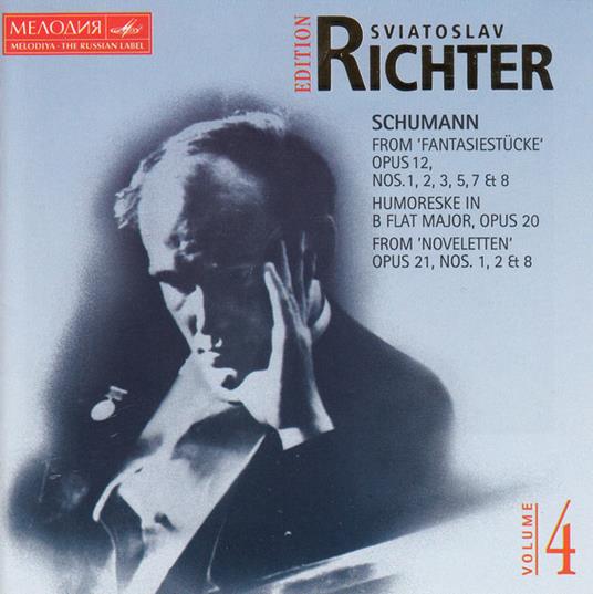 Schumann-Fantasiestucke-Humore - CD Audio di Sviatoslav Richter