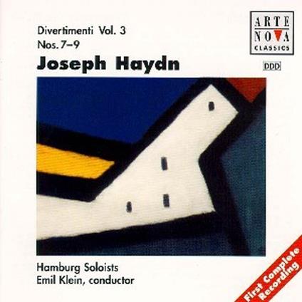 Divertimenti Hob III.7-9 - CD Audio di Franz Joseph Haydn