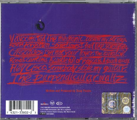 Purpendicular - CD Audio di Deep Purple - 2