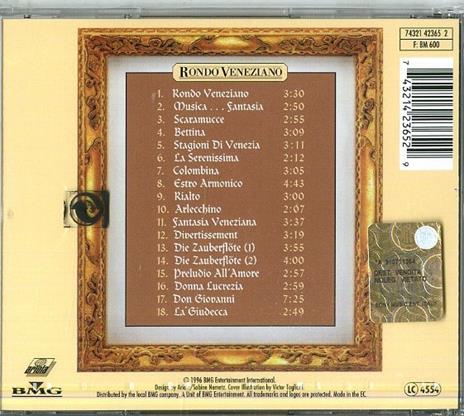 The Best of vol.1 - CD Audio di Rondò Veneziano - 2
