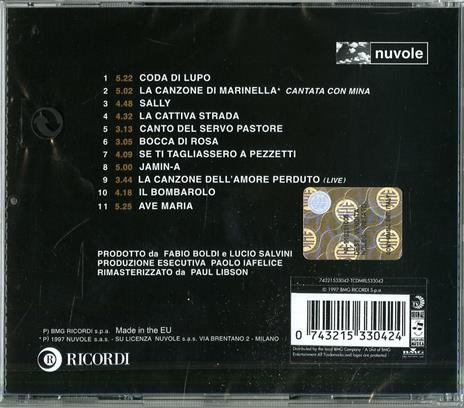 M'innamoravo di tutto - CD Audio di Fabrizio De André - 2