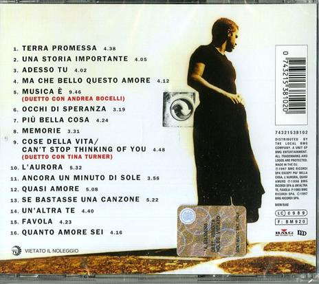 Eros - CD Audio di Eros Ramazzotti - 2