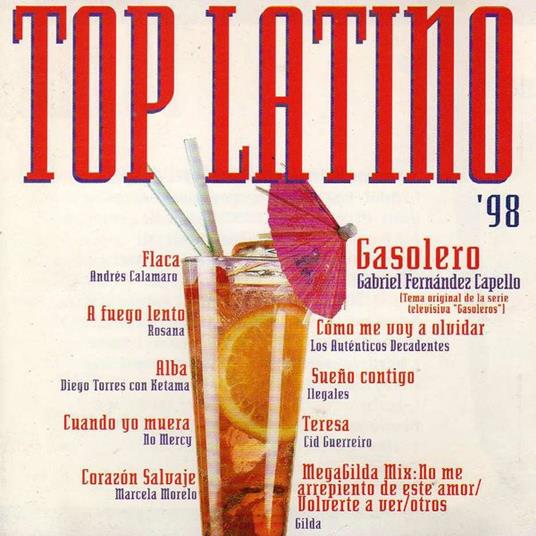 Top Latino '98 - CD Audio