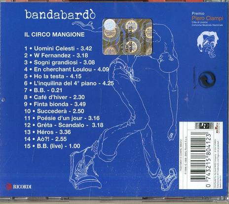 Il Circo Mangione - CD Audio di Bandabardò - 2