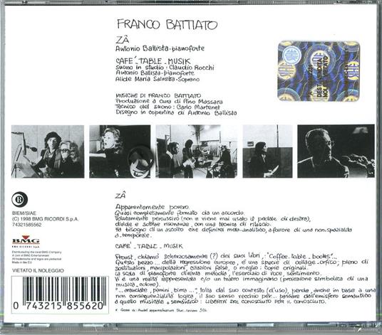 Franco Battiato (Gli Indimenticabili) - CD Audio di Franco Battiato - 2