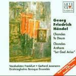 Te Deum - CD Audio di Georg Friedrich Händel,Drottningholm Baroque Ensemble,Gerhard Jenemann