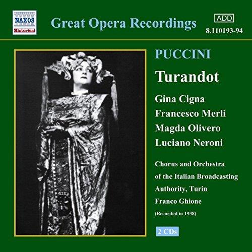 Turandot - CD Audio di Giacomo Puccini