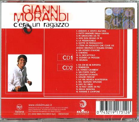 C'era un ragazzo - CD Audio di Gianni Morandi - 2