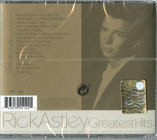 Greatest Hits - CD Audio di Rick Astley - 2
